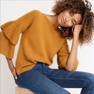 Madewell Tier-Sleeve Pullover Sweater